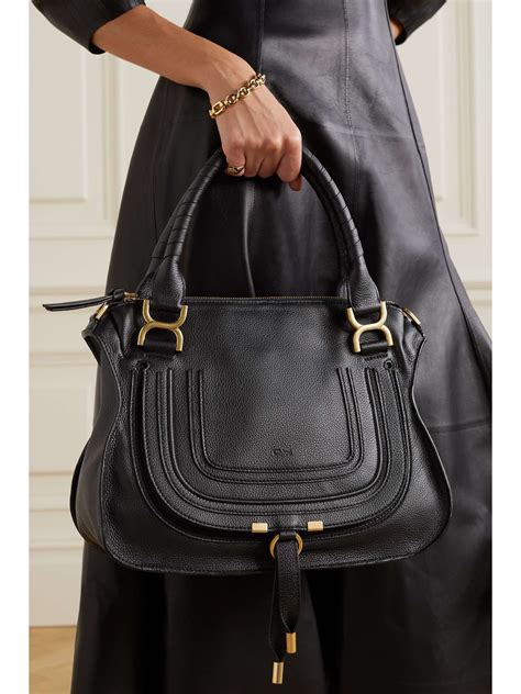 chloe marcie medium leather satchel.